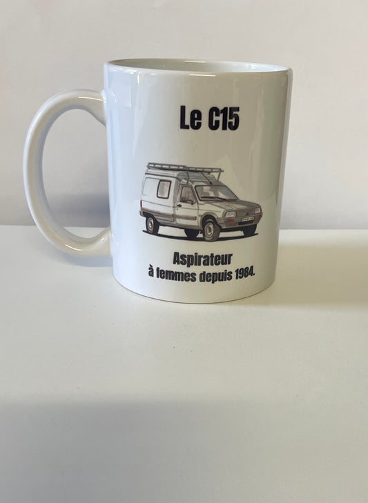 Mug Le C15 – Aspirateur à femmes depuis 1984
