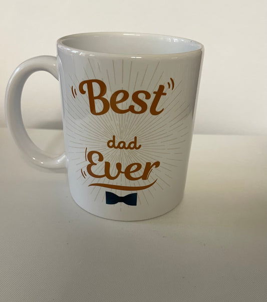 Mug “Best Dad Ever” – Cadeau idéal pour papa